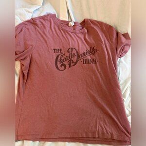 Women’s Size 2x OFFICIAL CHARLIE DANIELS concert tee